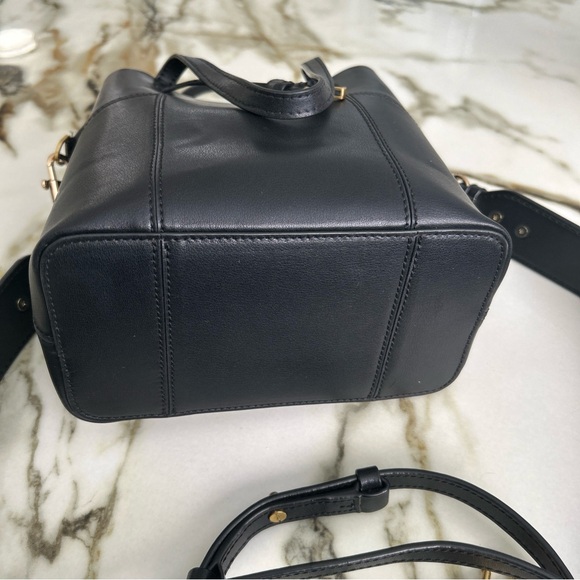 Tory Burch Black Leather Shoulder Bag - Picture 7 of 13